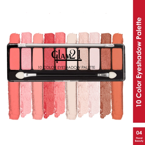Floral beauty 10 Color Eyeshadow Palette